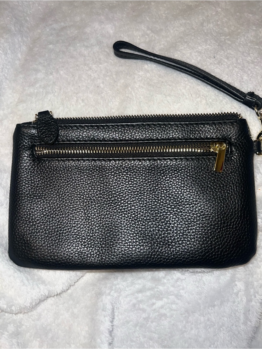 Befen leather wristlet with card slots